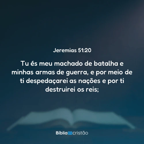Jeremias 51:20