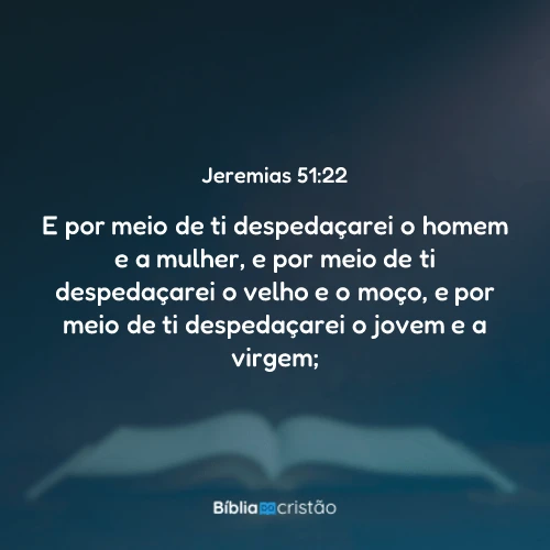 Jeremias 51:22