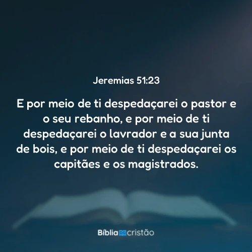 Jeremias 51:23
