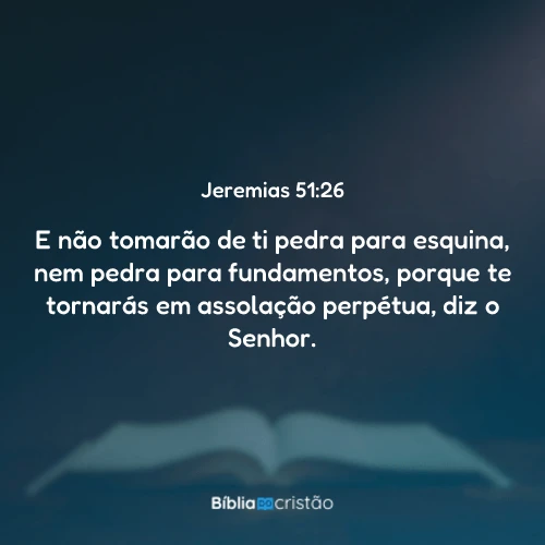 Jeremias 51:26