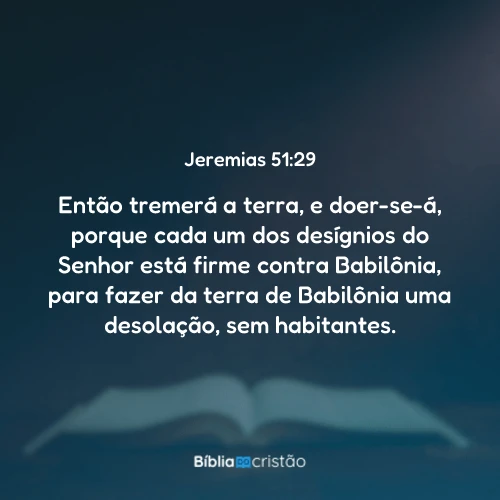 Jeremias 51:29