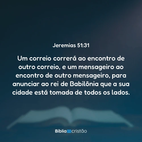 Jeremias 51:31