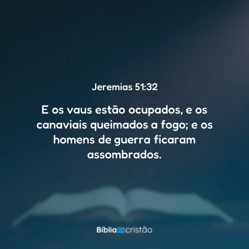 Jeremias 51:32