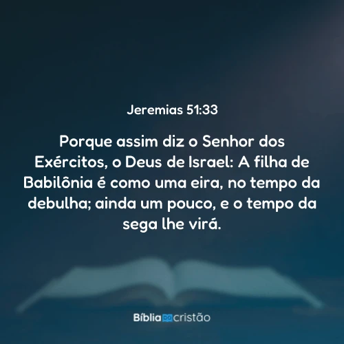 Jeremias 51:33