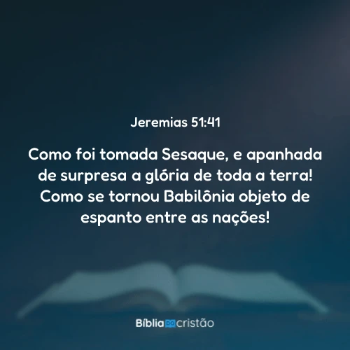 Jeremias 51:41