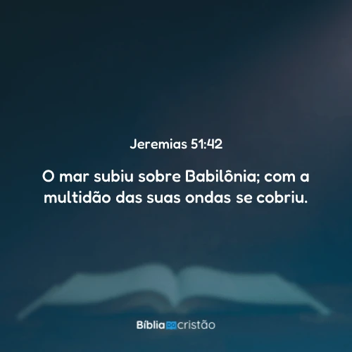 Jeremias 51:42