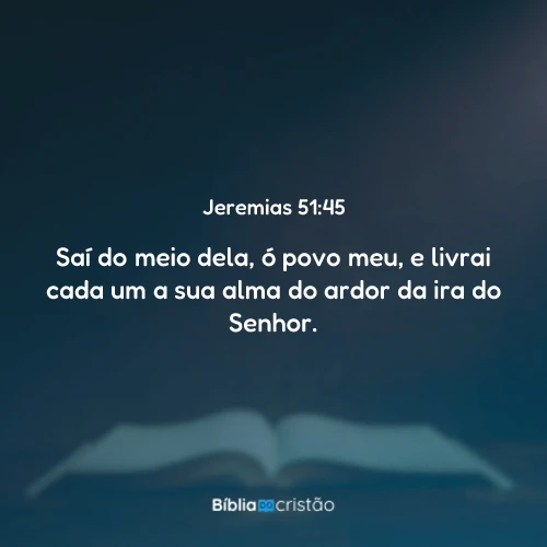 Jeremias 51:45