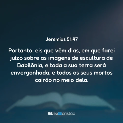 Jeremias 51:47