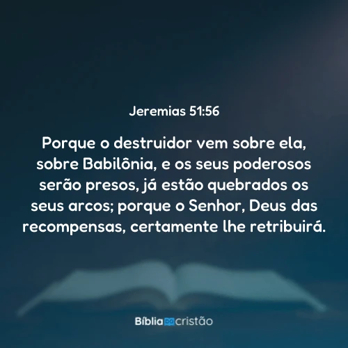Jeremias 51:56
