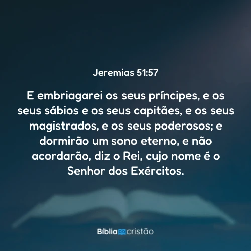 Jeremias 51:57