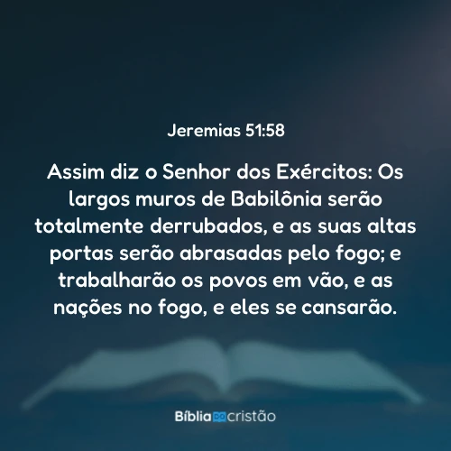 Jeremias 51:58