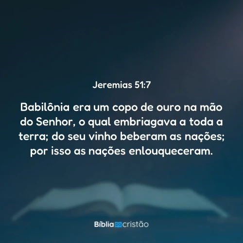 Jeremias 51:7