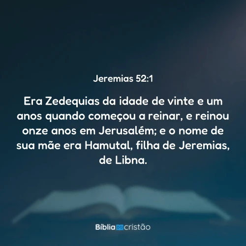 Jeremias 52:1