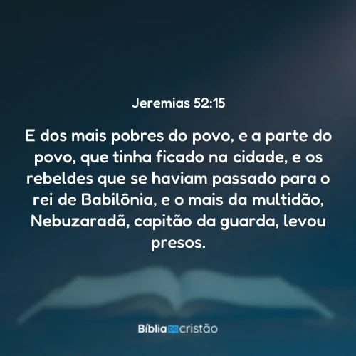 Jeremias 52:15