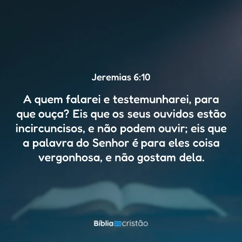 Jeremias 6:10