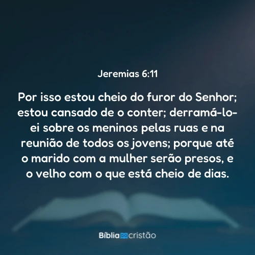 Jeremias 6:11