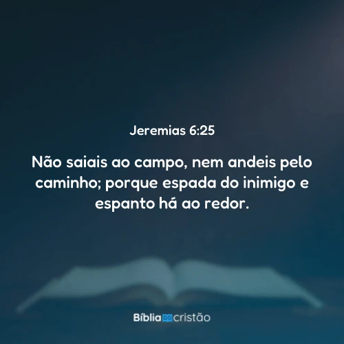 Jeremias 6:25