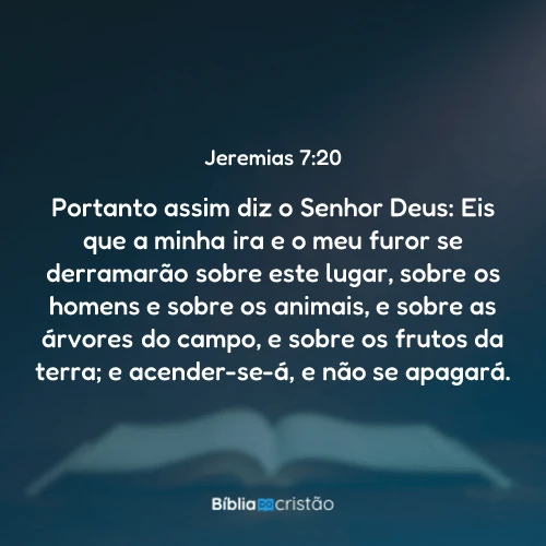 Jeremias 7:20