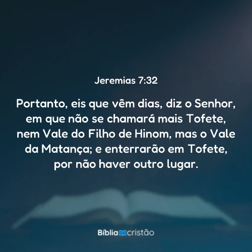 Jeremias 7:32