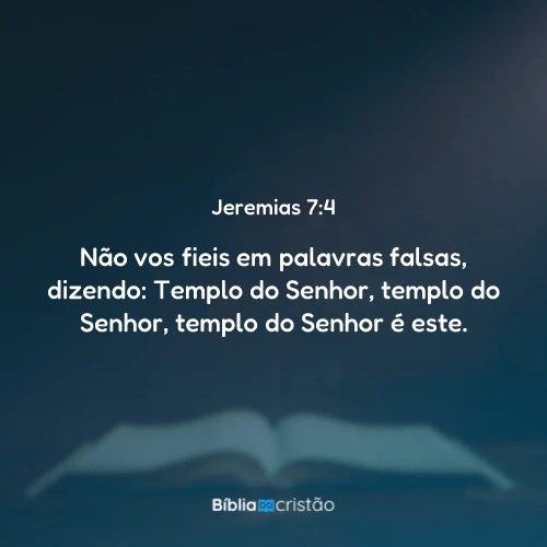 Jeremias 7:4