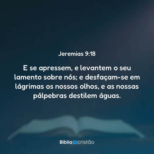 Jeremias 9:18