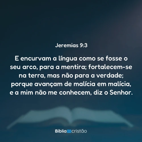Jeremias 9:3
