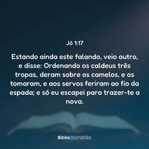 Jó 1:17