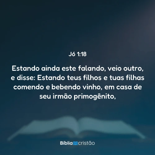 Jó 1:18