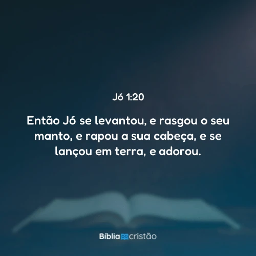 Jó 1:20