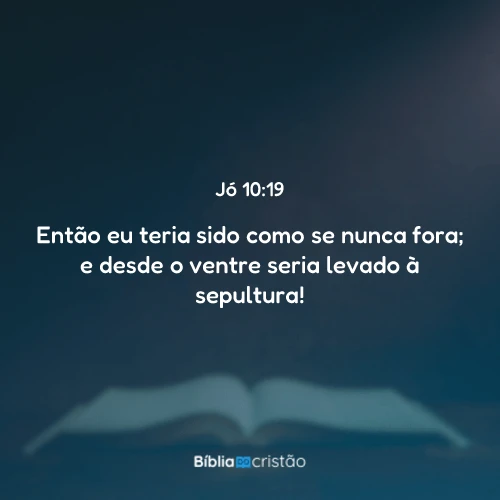 Jó 10:19