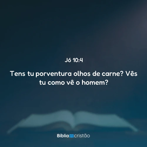 Jó 10:4