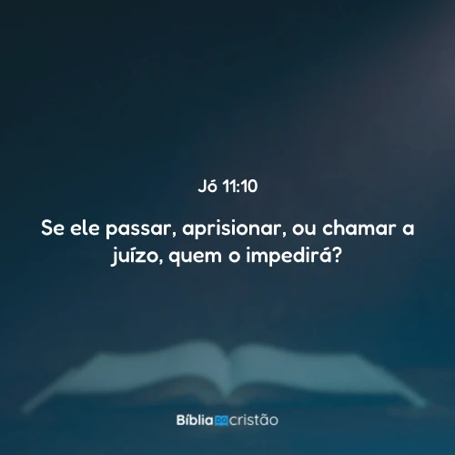 Jó 11:10