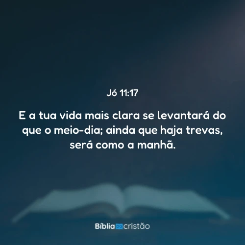 Jó 11:17