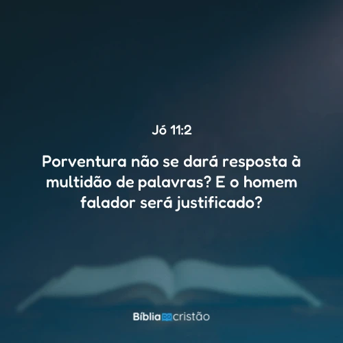 Jó 11:2