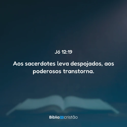 Jó 12:19