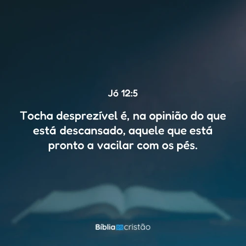 Jó 12:5