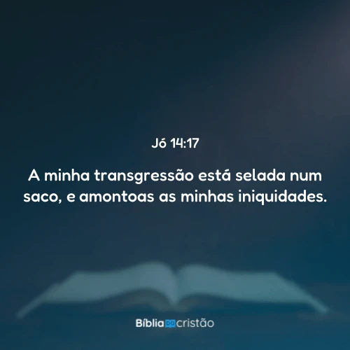 Jó 14:17