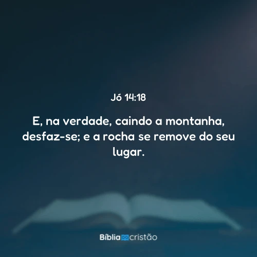 Jó 14:18