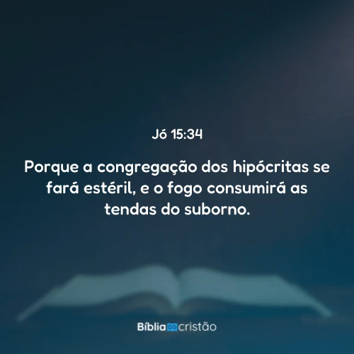 Jó 15:34