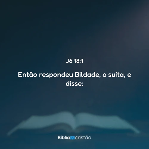 Jó 18:1