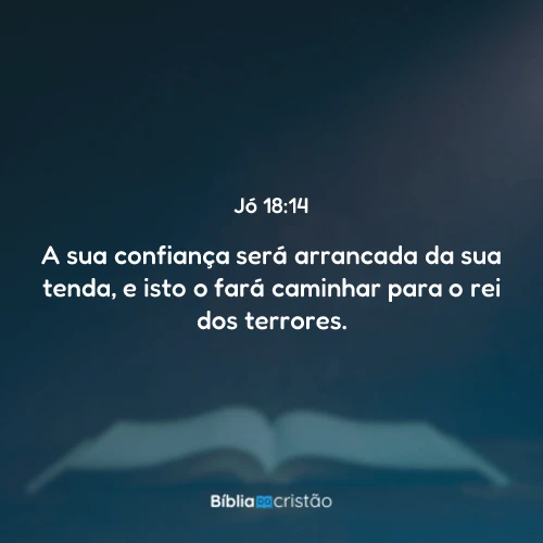 Jó 18:14