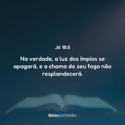 Jó 18:5