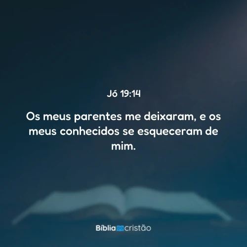 Jó 19:14