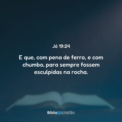 Jó 19:24