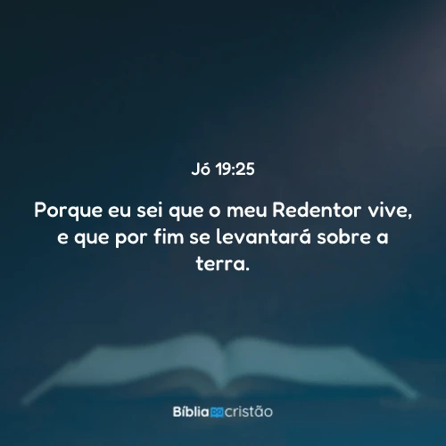 Jó 19:25