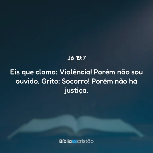 Jó 19:7