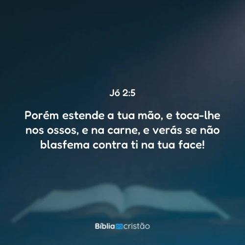 Jó 2:5
