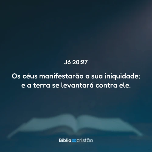 Jó 20:27