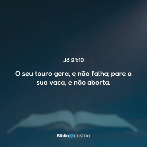 Jó 21:10