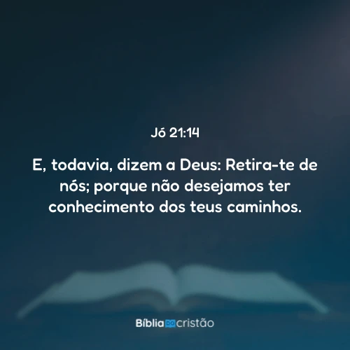 Jó 21:14